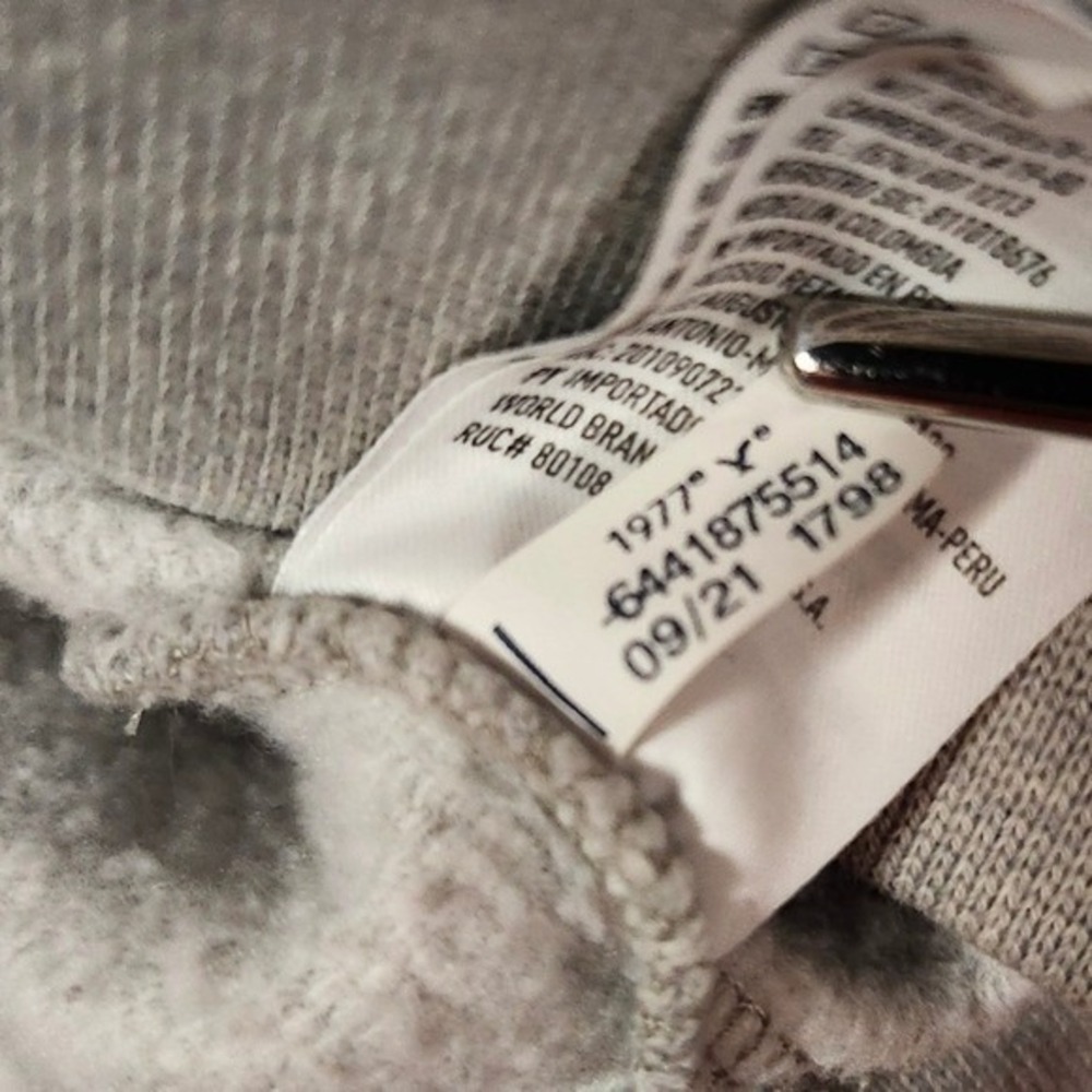 American Eagle Outfitters Hoodie Gray Bird Logo Pullover Sweatshirt Mens M - Picture 10 of 11